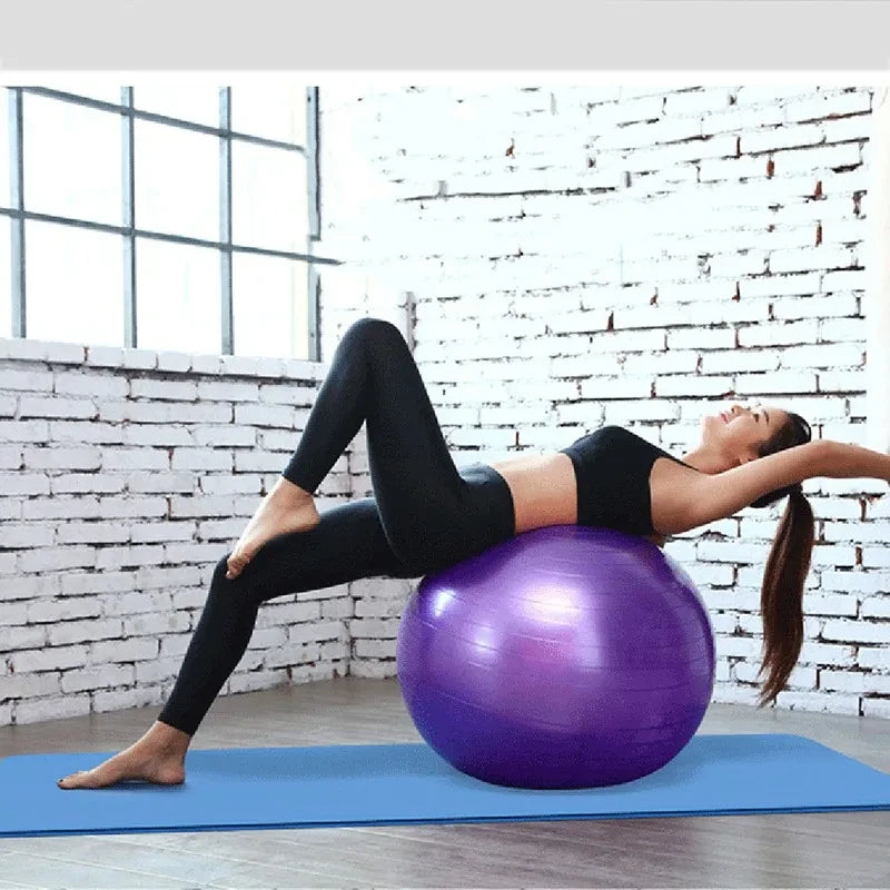 Yoga Inflatable Balance Large Ball Household Sports Children's Pregnant Women's General Fitness Gymnastics Honeycomb Balls﻿