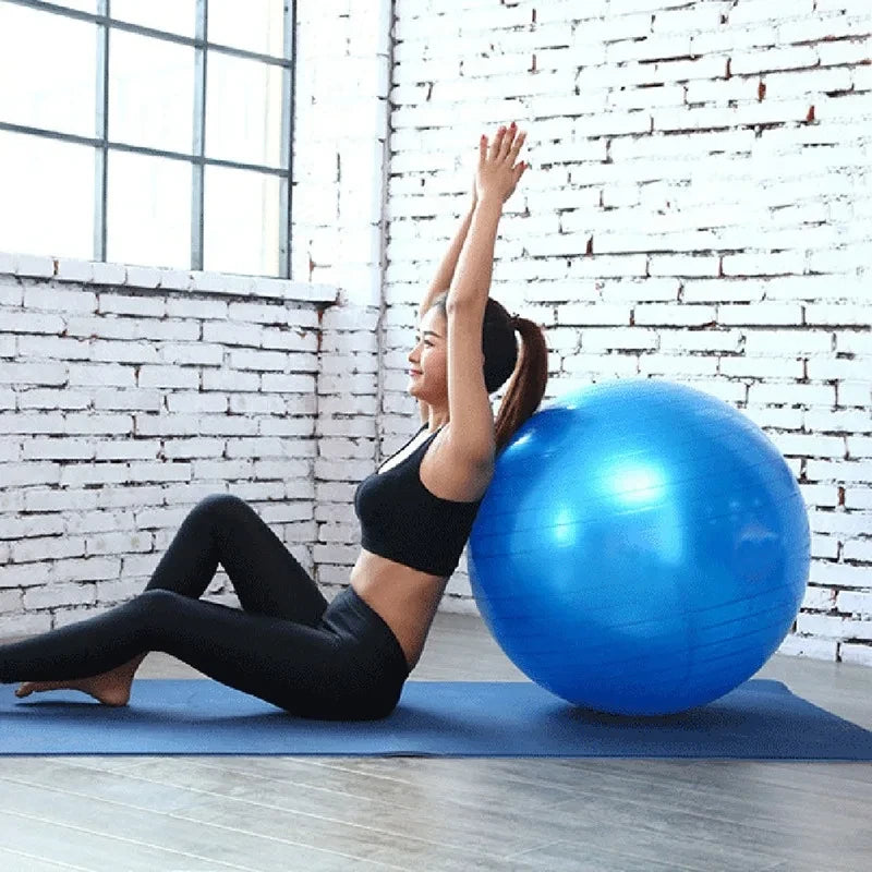 Yoga Inflatable Balance Large Ball Household Sports Children's Pregnant Women's General Fitness Gymnastics Honeycomb Balls﻿