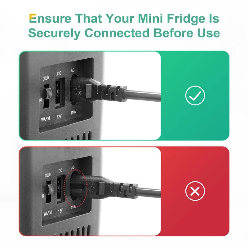 Compact Personal Mini Fridge